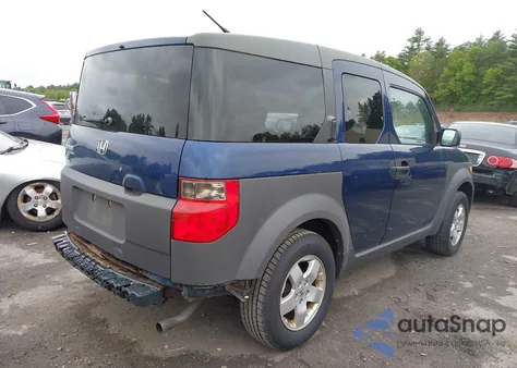 2003 Honda Element Ex from USA, damaged, VIN 5J6YH28523L051326